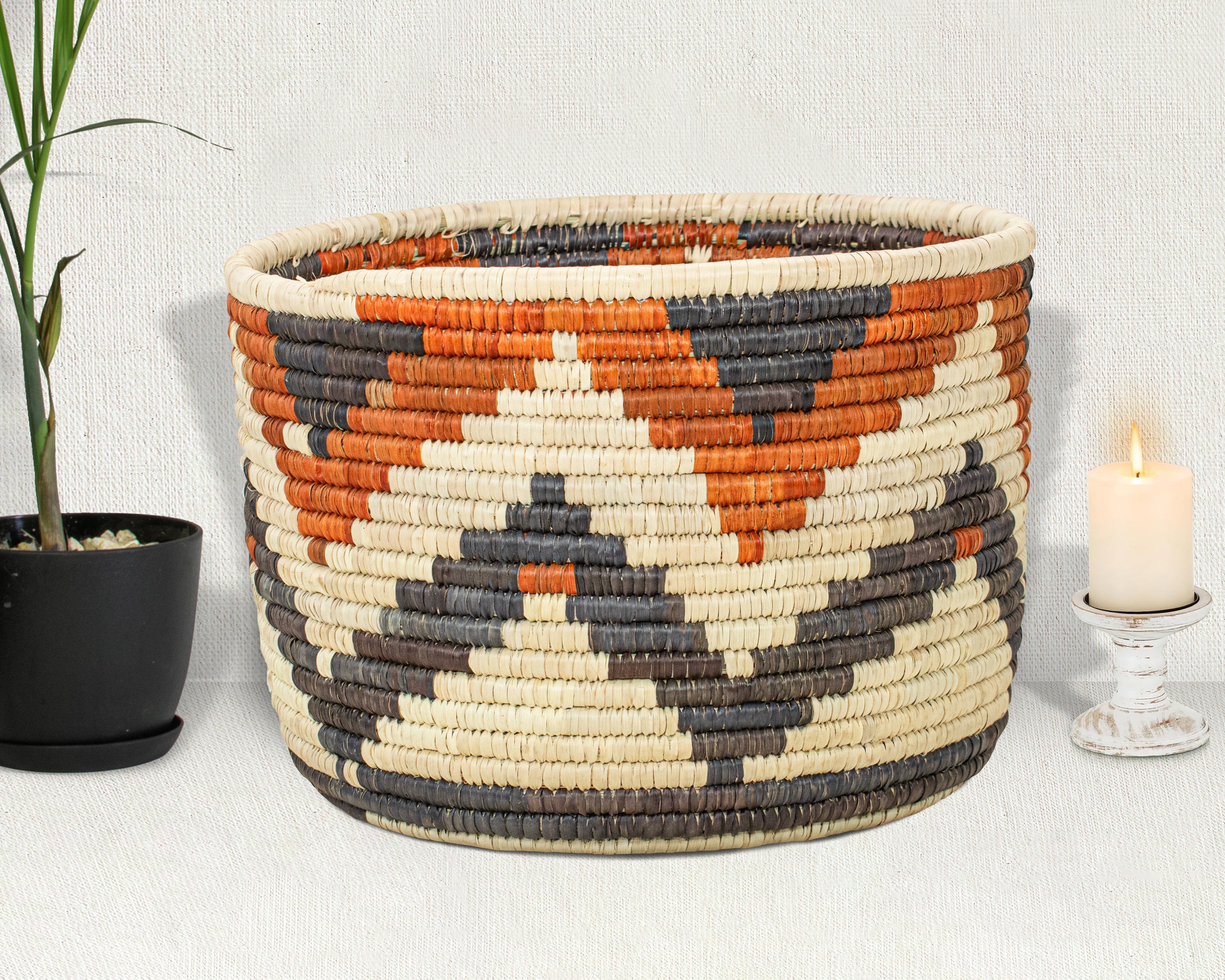 Twilight Bloom Planter Basket