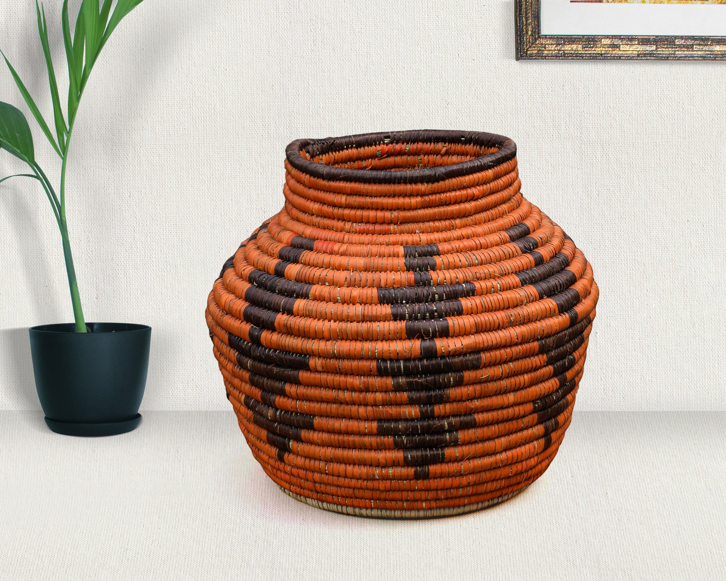 Pumpkin Cross Potter Vase