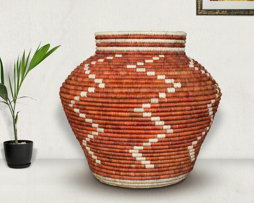Terracotta Boho Potter Vase