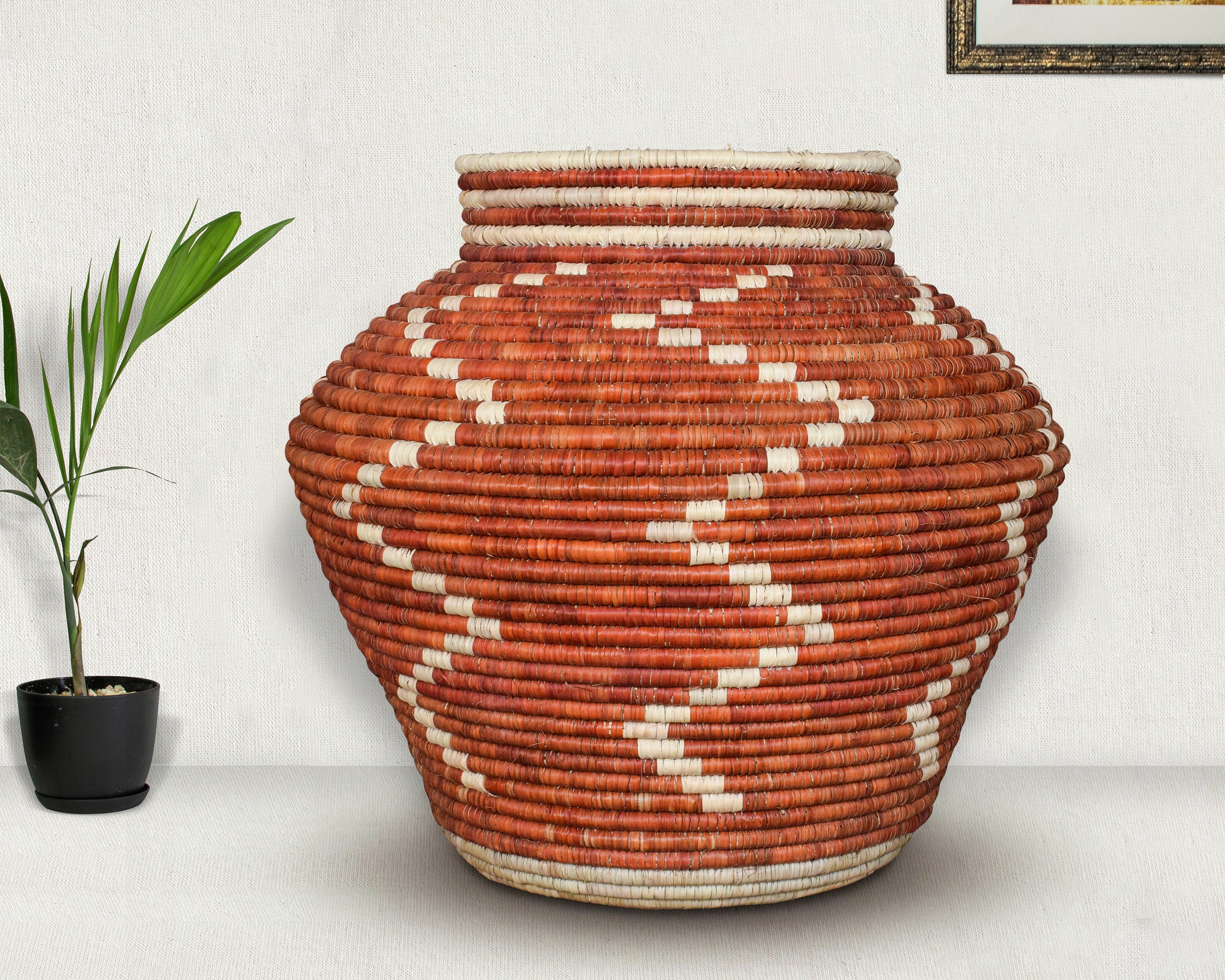 Terracotta Boho Potter Vase