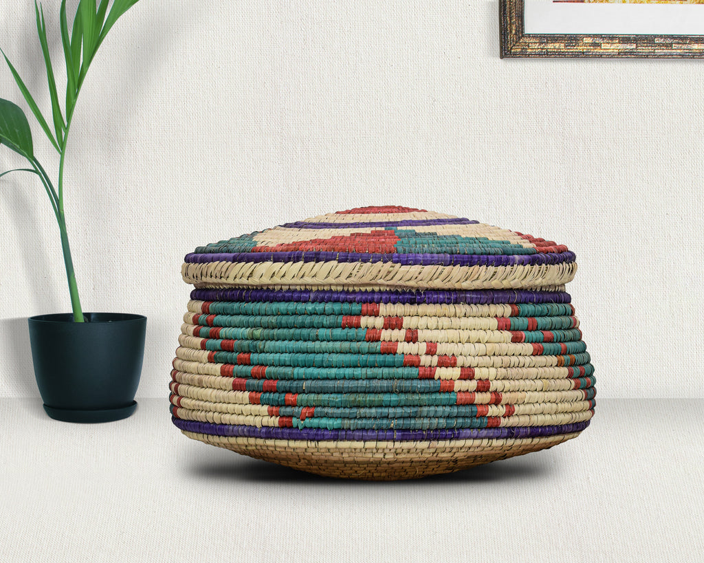 Sea Star Lidded Basket