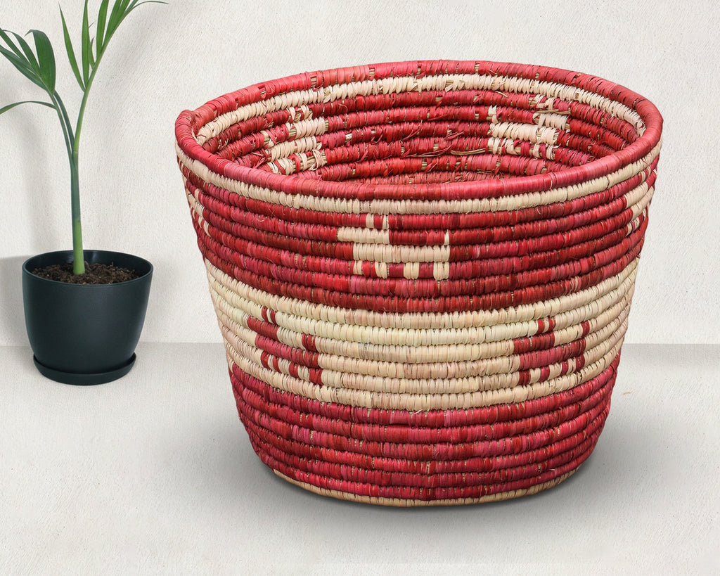 Red Hounds Planter Basket