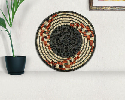 Mesa Swirl Mat Wall Basket 14-inch MT-234-15