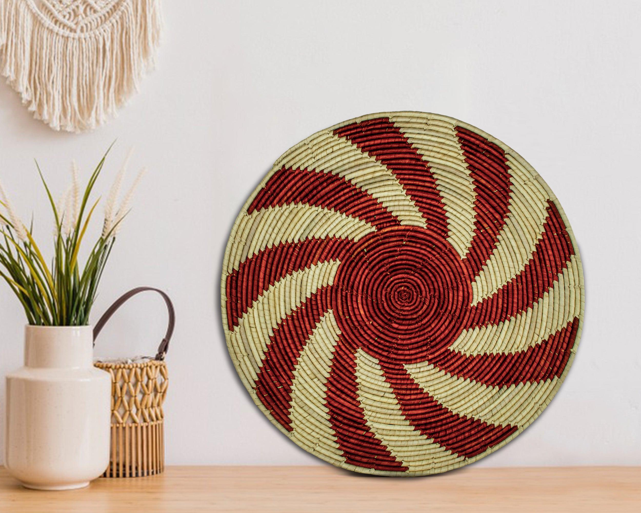 Red Storm Mat Wall Basket 14-inch MT-231-15