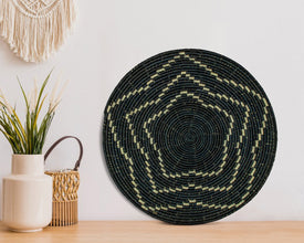 Night Star Mat Wall Basket 14-inch