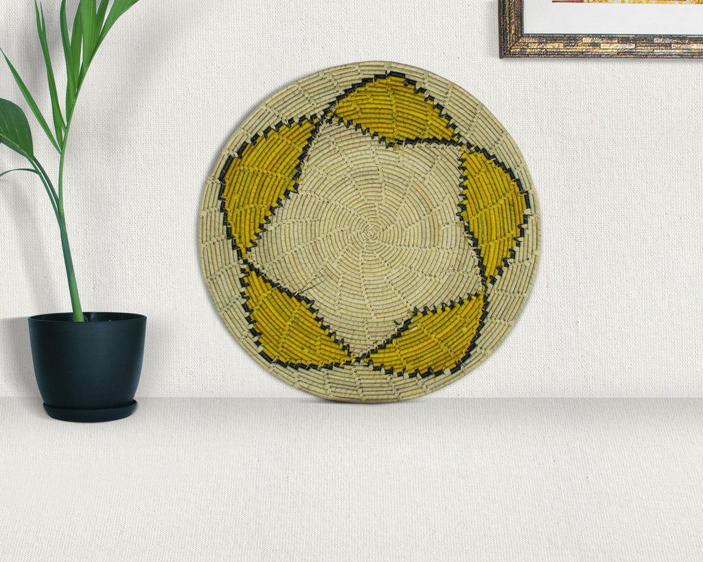 Sunlit Mesa Mat Wall Basket 14-inch MT-220-15