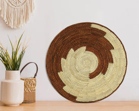 Spiral Mat Wall Basket 14-inch