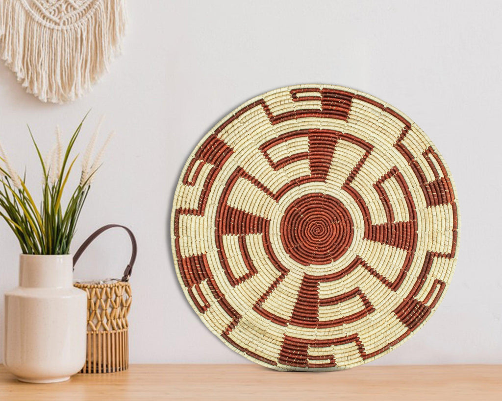 Wind Mill Mat Wall Basket 14-inch MT-210-15