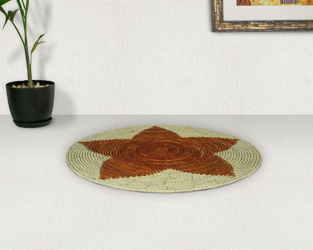 Red Star Mat Wall Basket 14-inch MT-206-15