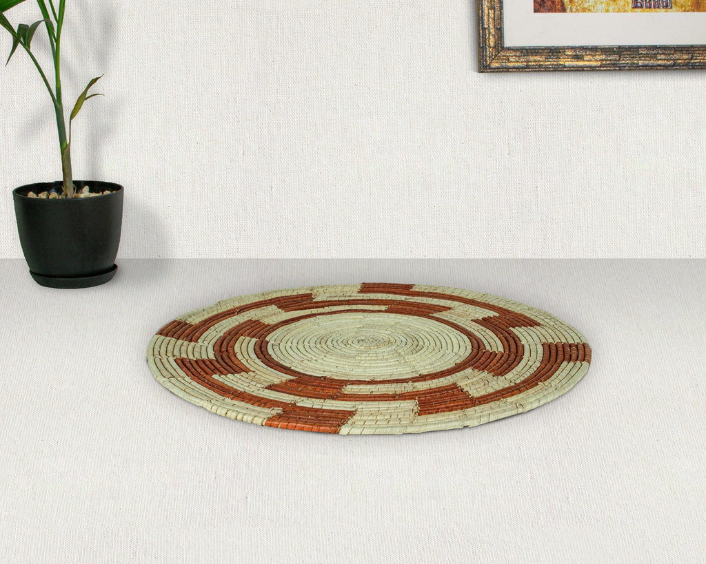 Red Maze Mat Wall Basket 14-inch MT-205-15