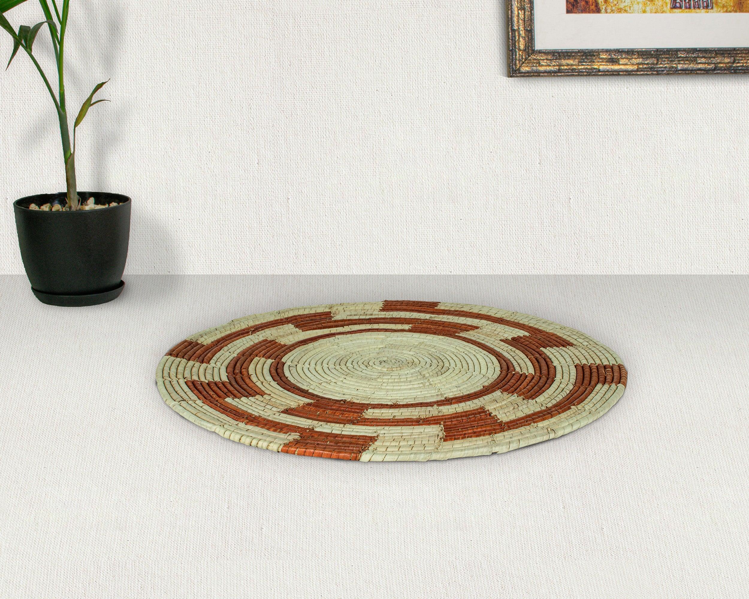 Red Maze Mat Wall Basket 14-inch MT-205-15