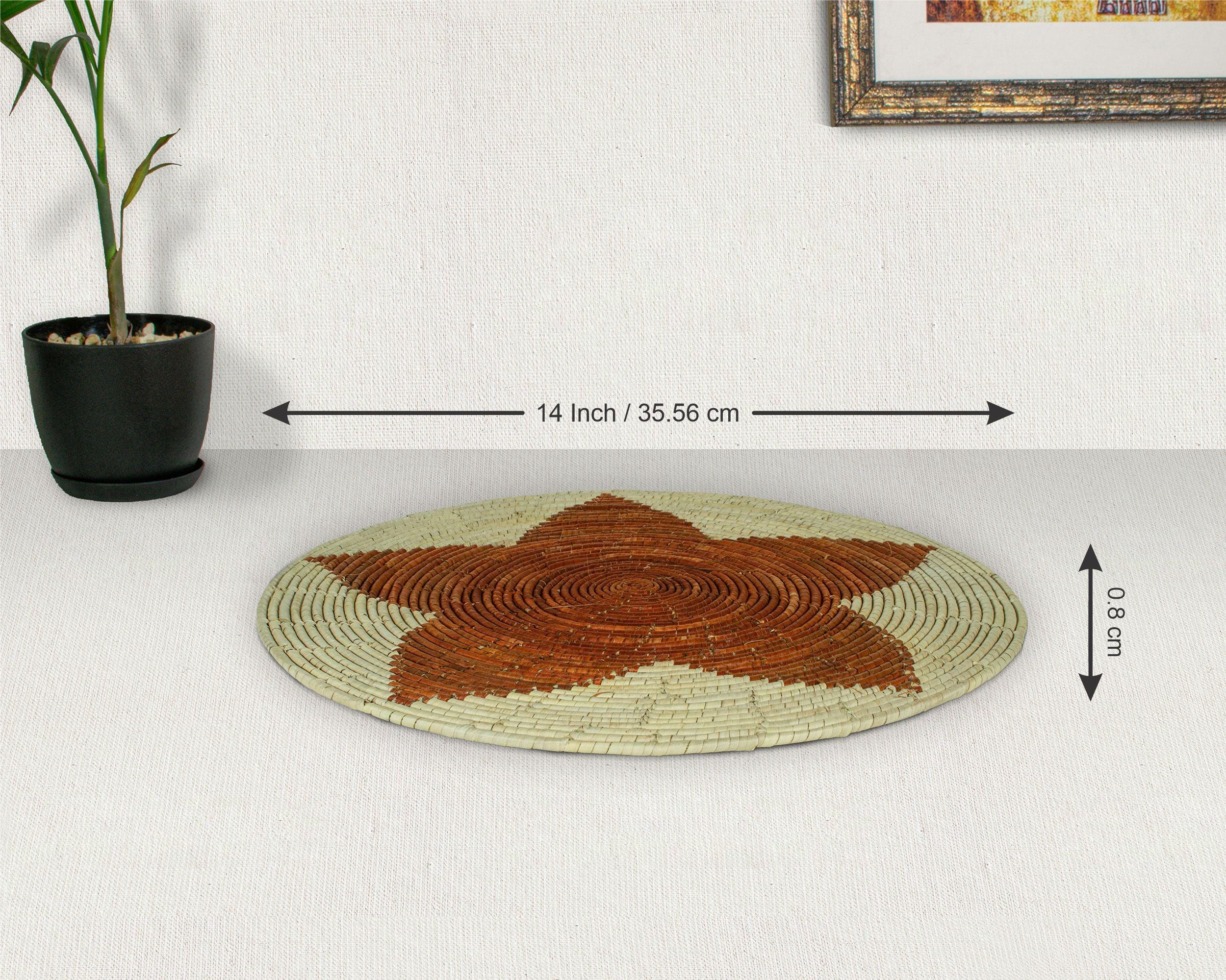 Red Star Mat Wall Basket 14-inch MT-206-15