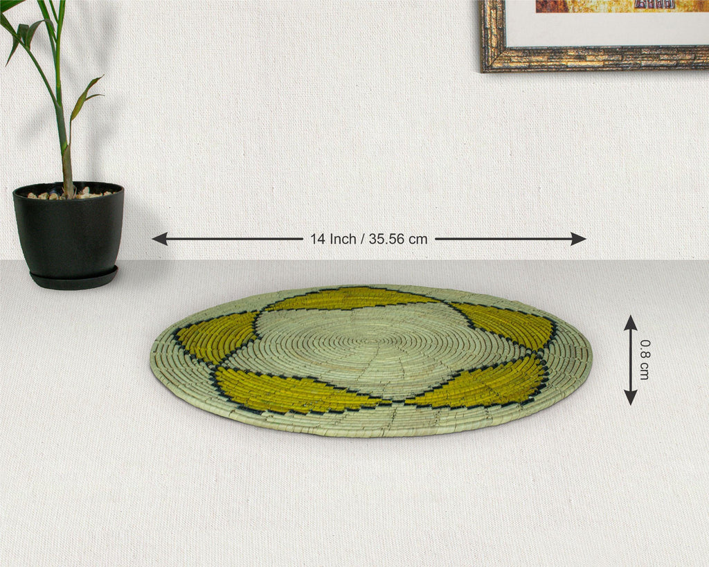 Sunlit Mesa Mat Wall Basket 14-inch MT-220-15