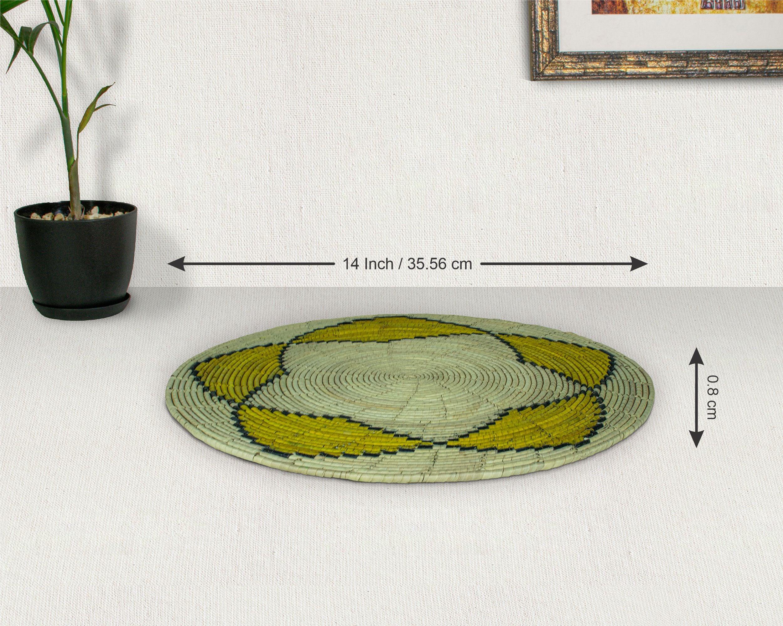 Sunlit Mesa Mat Wall Basket 14-inch MT-220-15