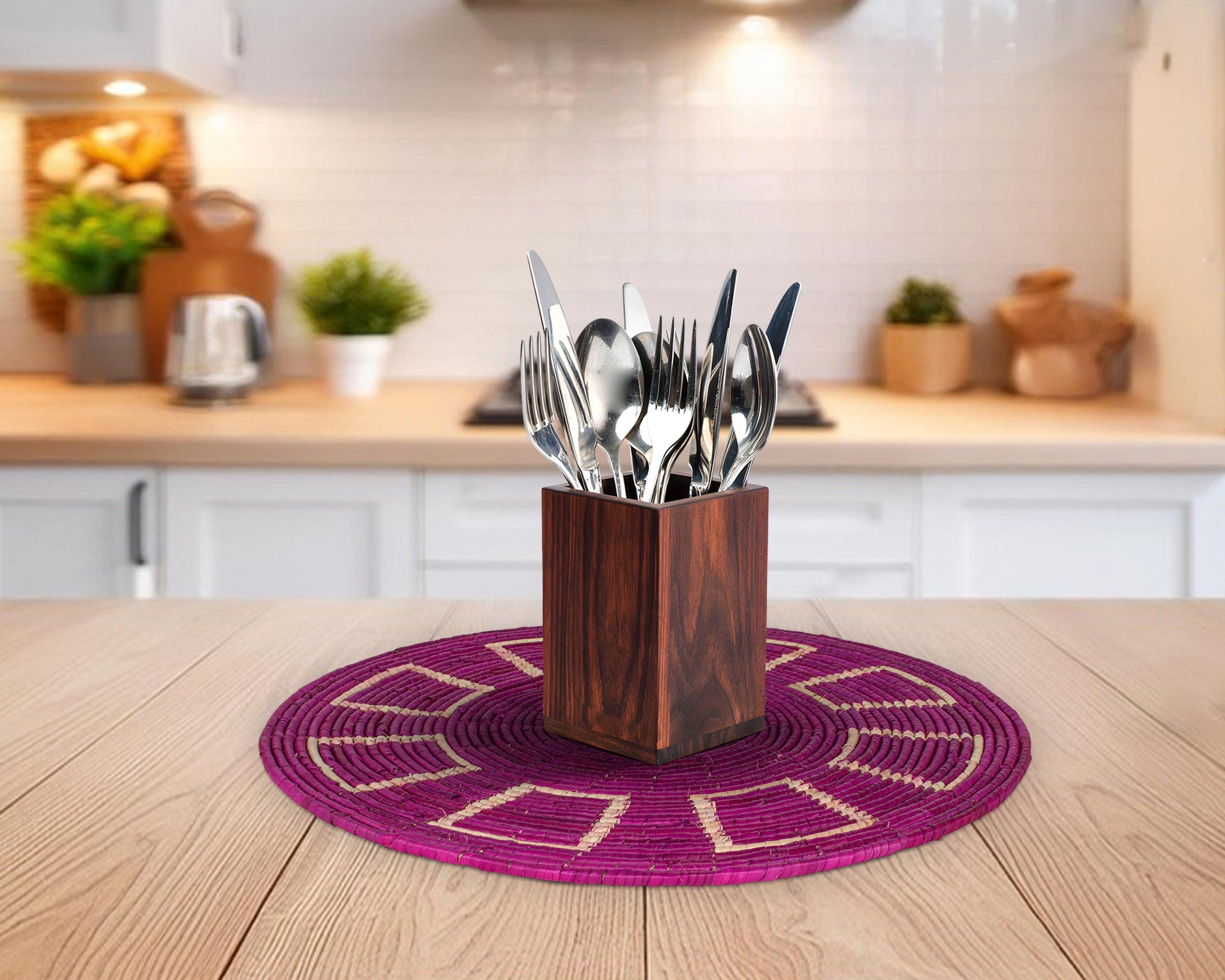 Rosy Mesa Mat Wall Basket 14-inch MT-224-15