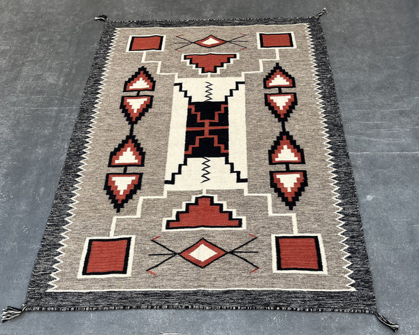 Storm - Wool Flatweave Rug