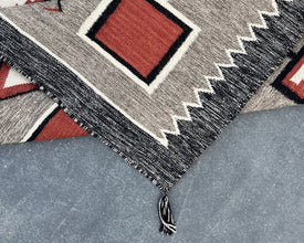 Storm - Wool Flatweave Rug