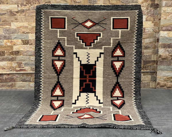 Storm - Wool Flatweave Rug