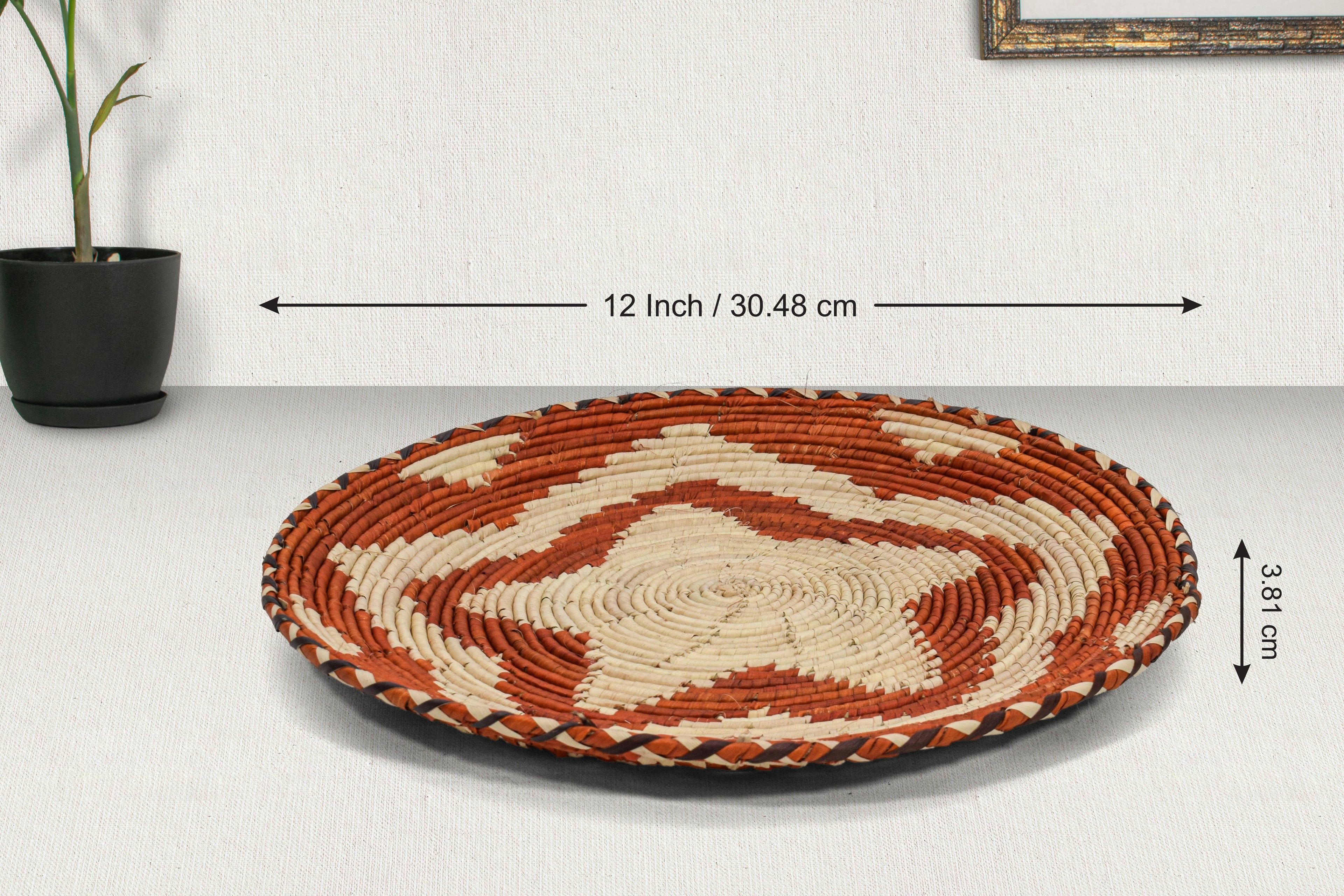 Day Star Flat Basket 12-inch