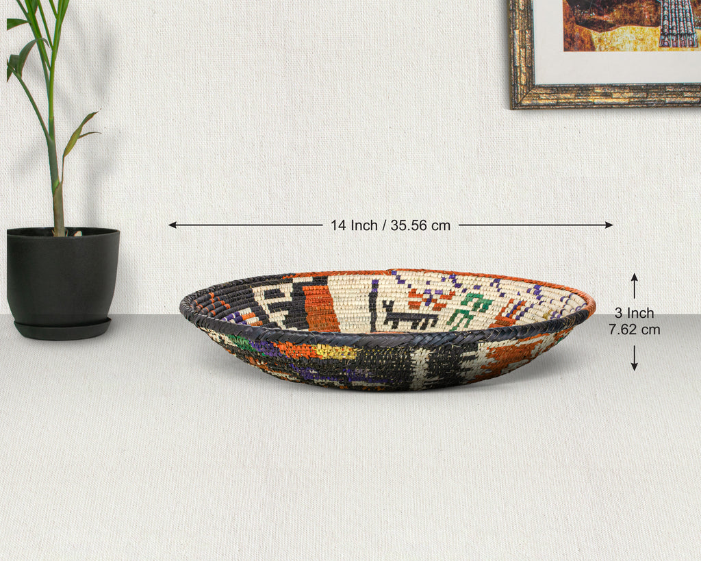 Park Stories Bowl Basket 14-inch BSK-162-15