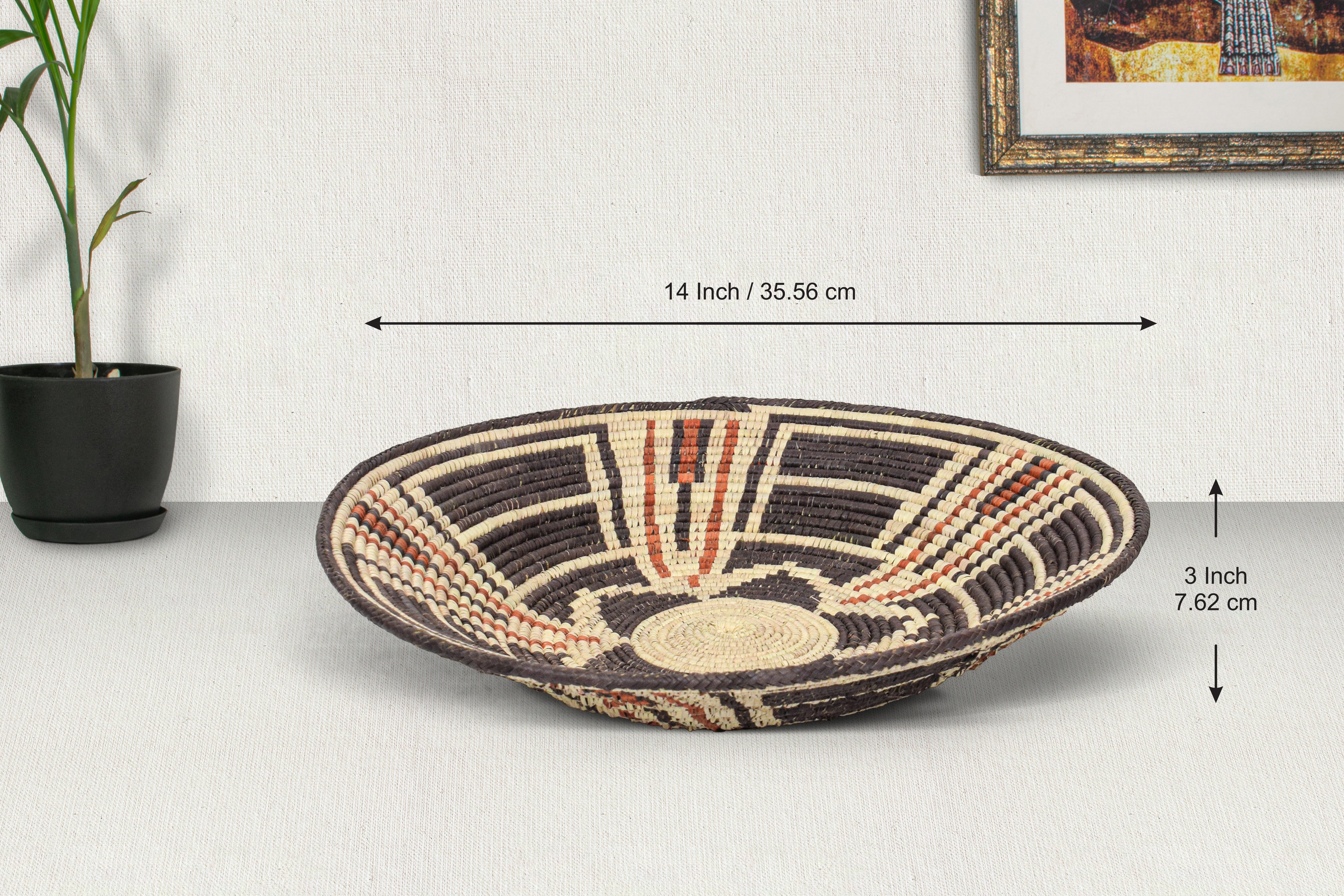 Hallucinations Bowl Basket 14-inch BSK-3024-15