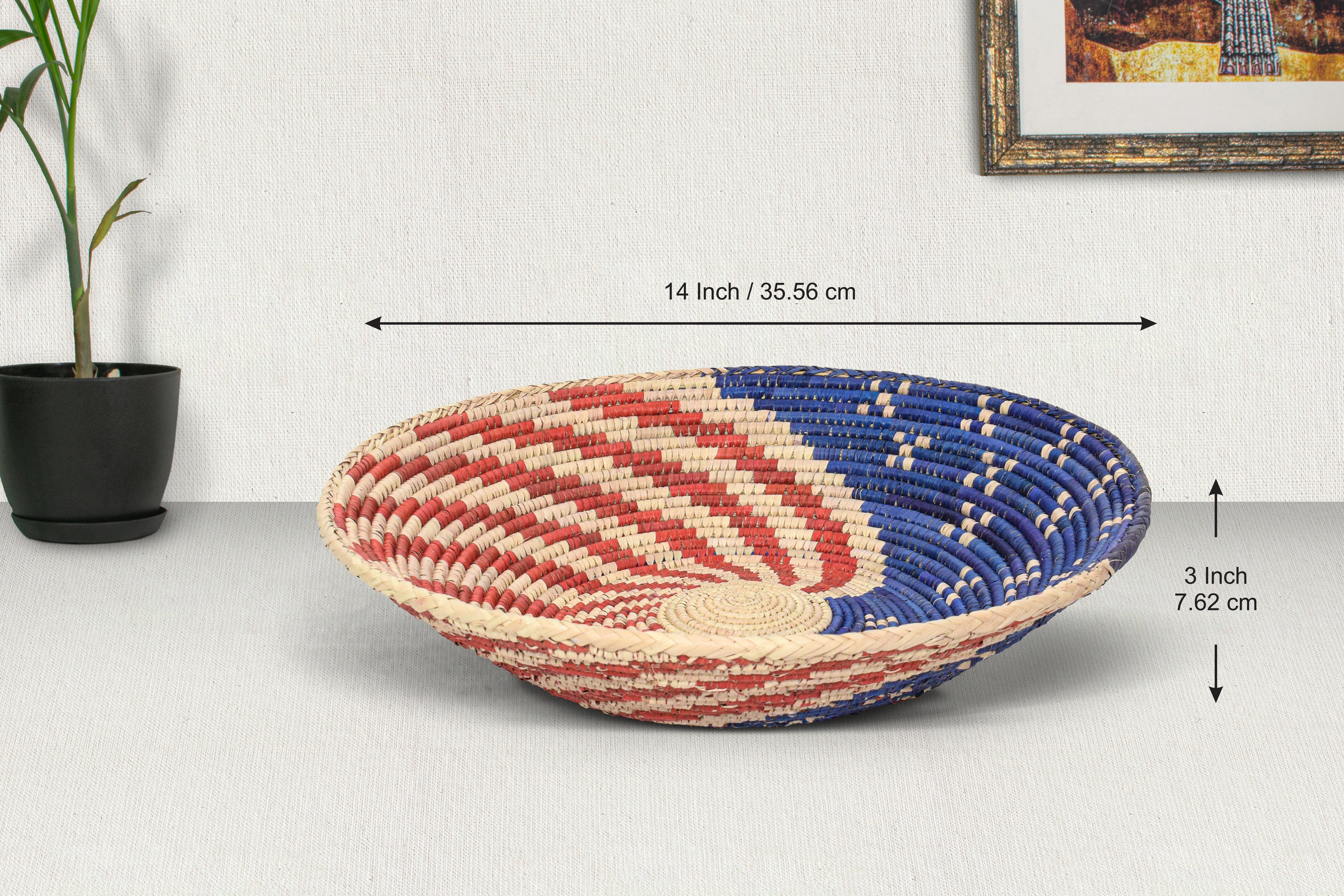 American Flag Bowl Basket 14-inch BSK-3021-15