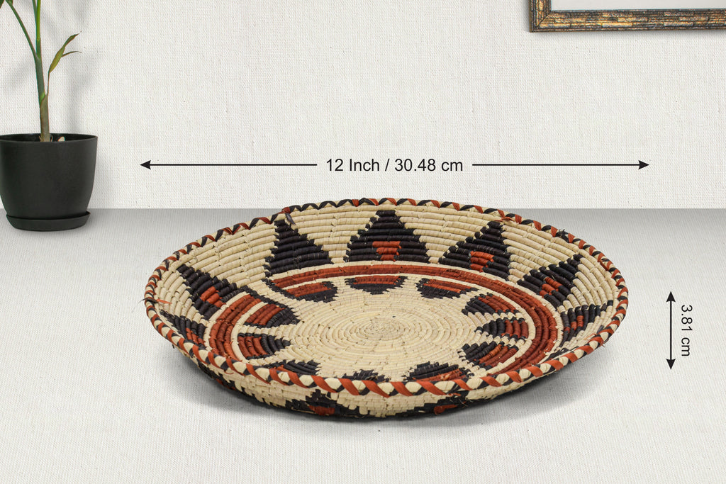 Sun Star Flat Basket 12-inch