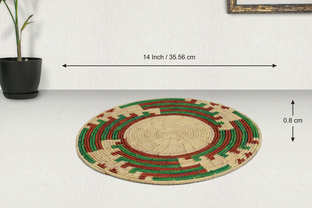 Emerald Fan Placemat