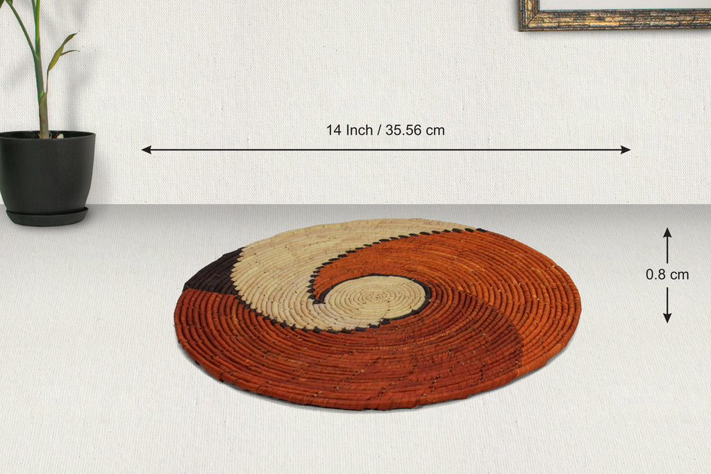 Rustic Trails Mat Wall Basket 14-inch MT-241-15