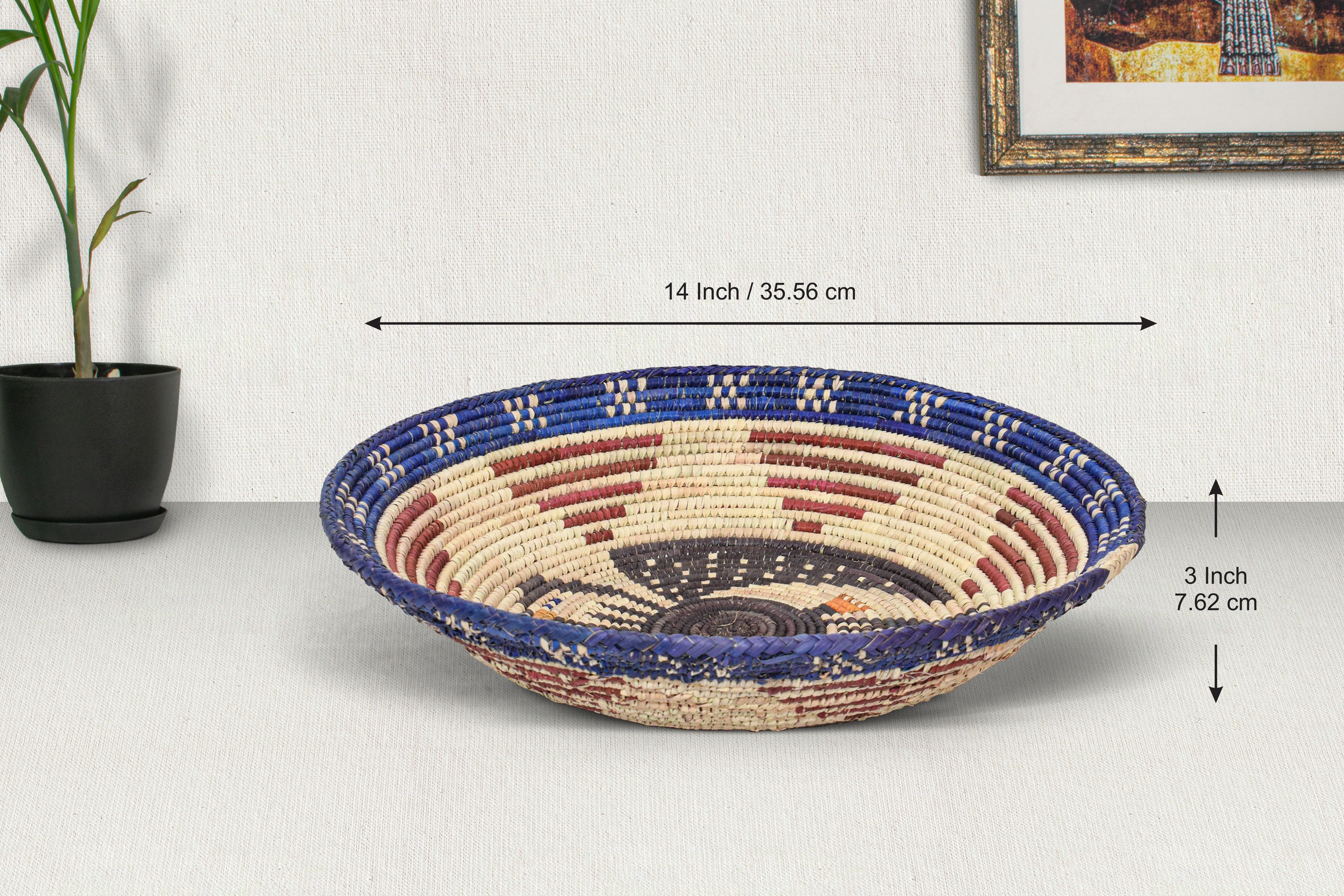 Ameerican Eagle Bowl Basket 14-inch BSK-3012-15