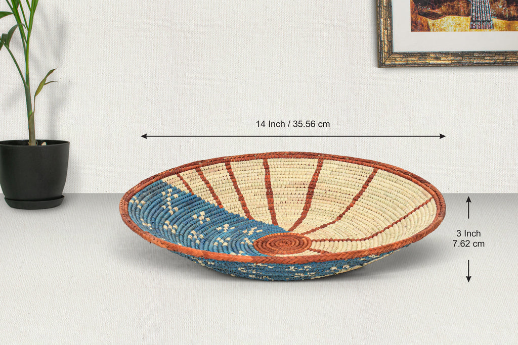 American Flag III Bowl Basket 14-inch BSK-3028-15