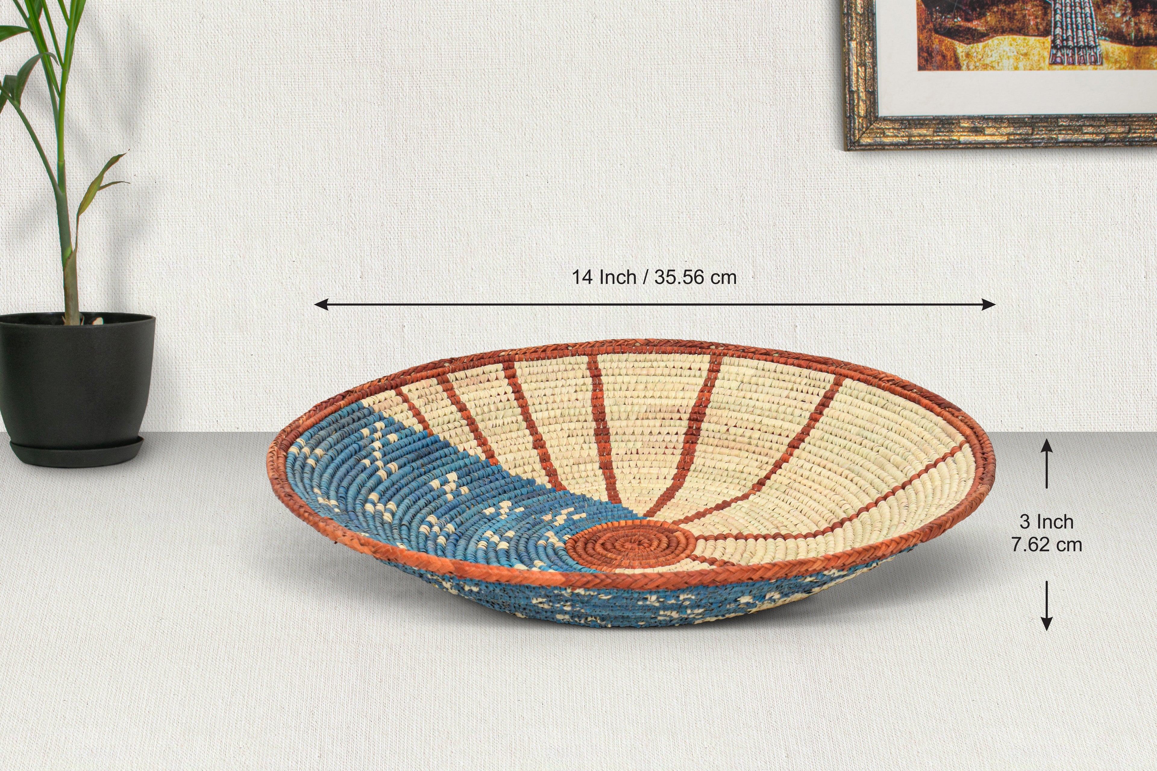 American Flag III Bowl Basket 14-inch BSK-3028-15