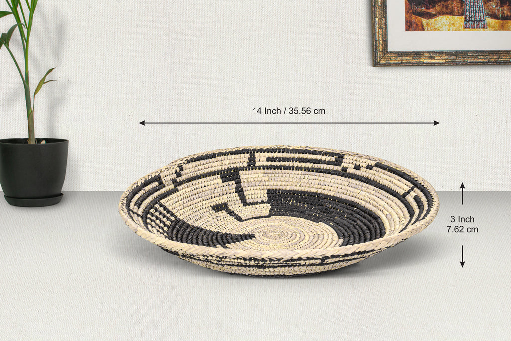 Kokopelli II Bowl Basket