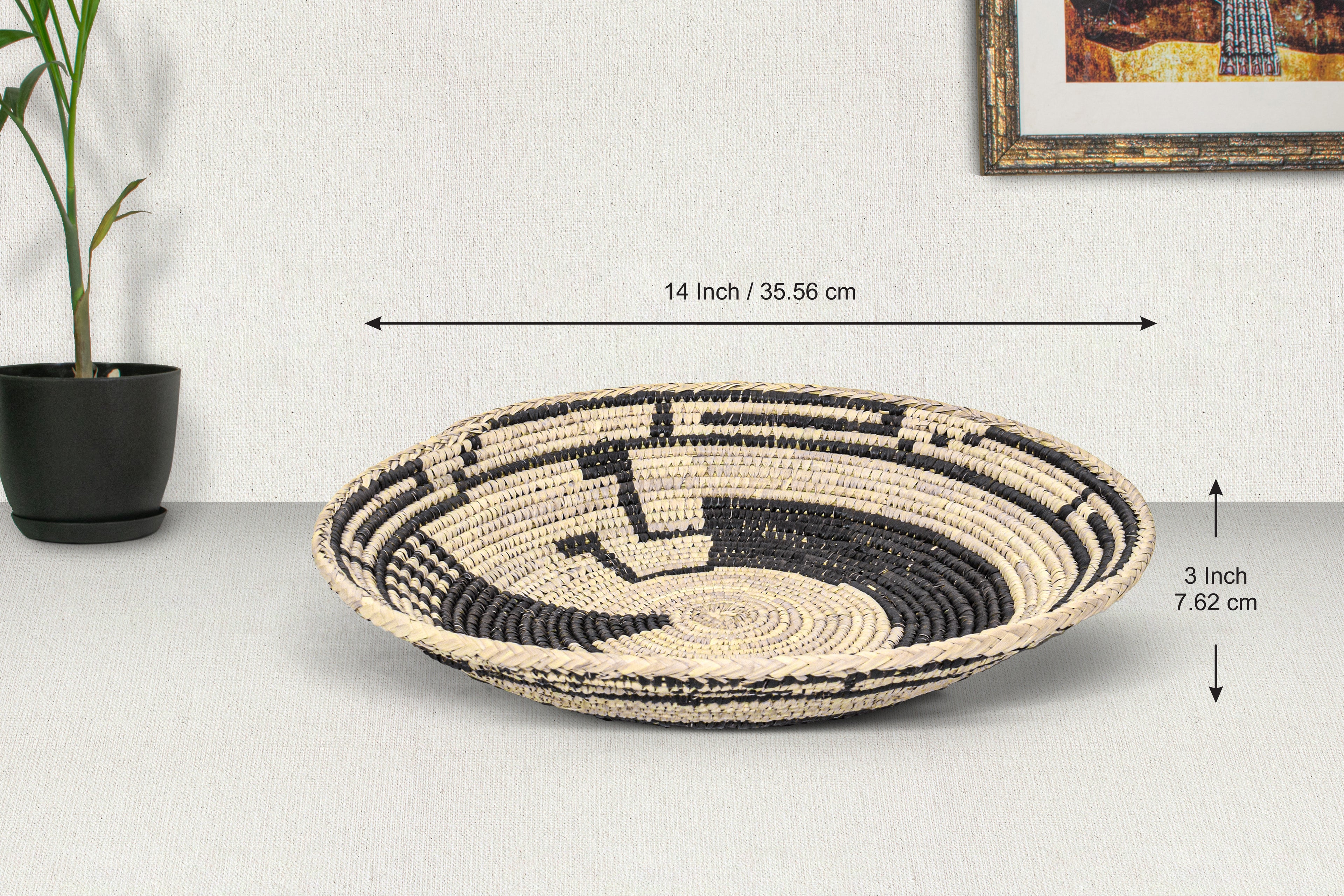 Kokopelli II Bowl Basket 14-inch BSK-3026-15