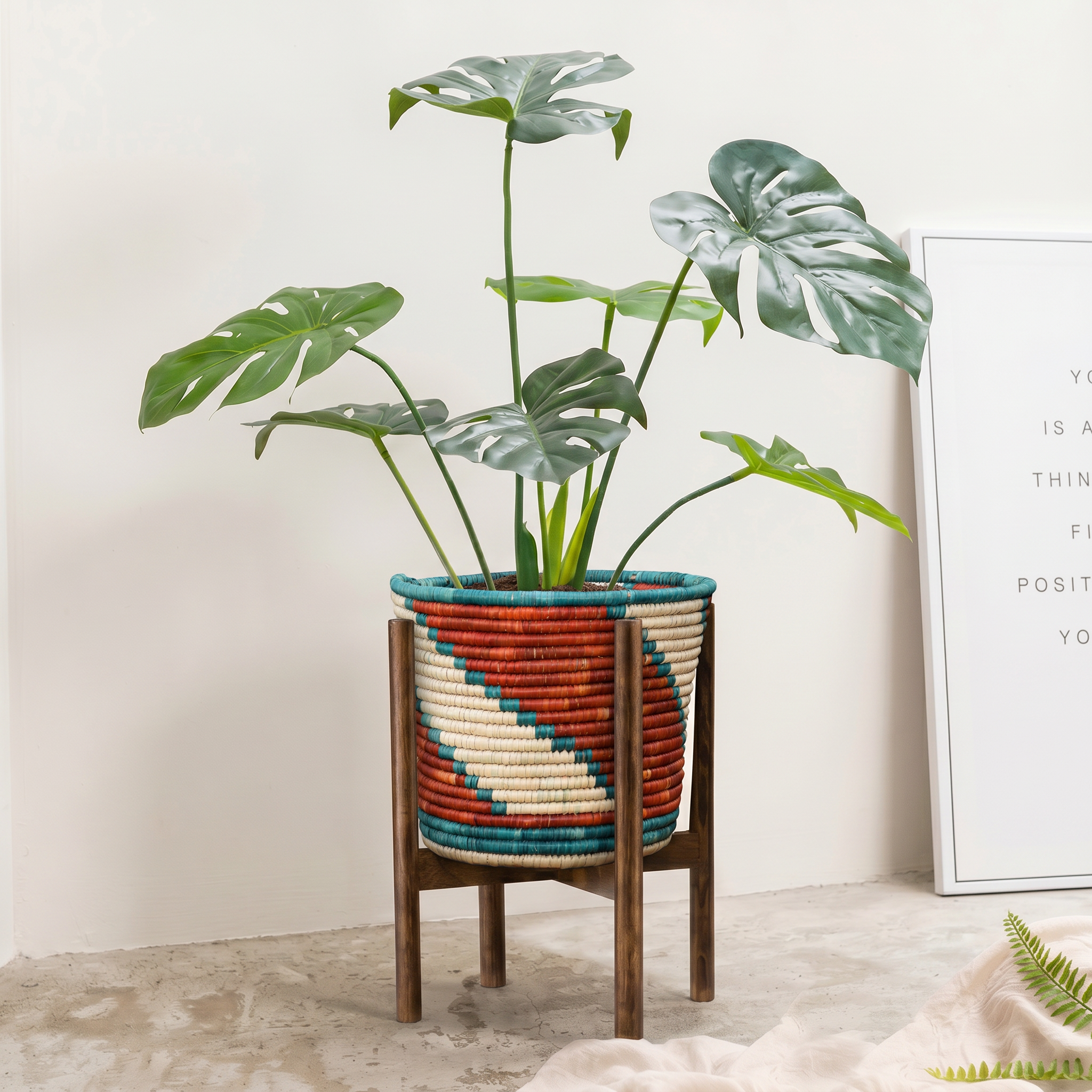 Ascending Arrow Planter Basket