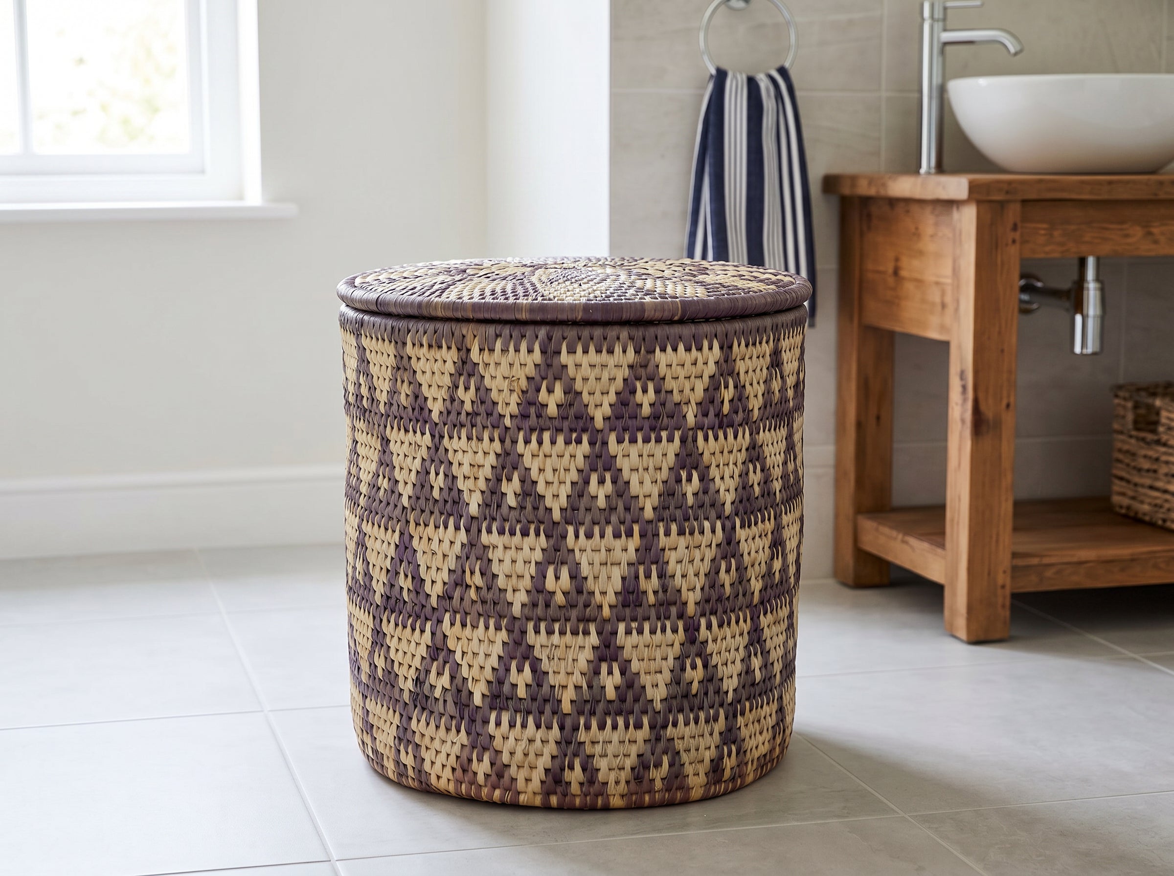 Tesuque Pyramid Heirloom Hamper