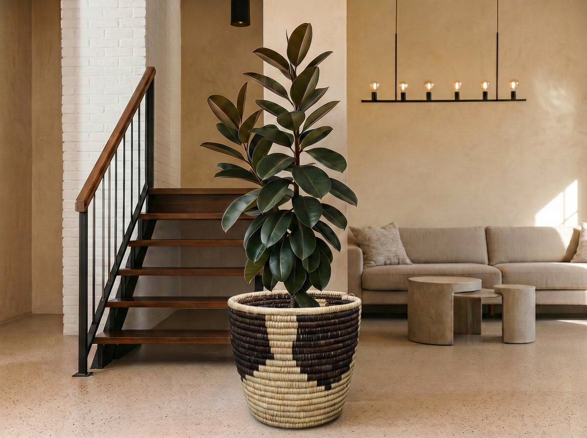 Drowning Leaf Planter Basket
