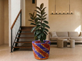 Indigo Stairs Planter Basket