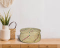 Natural Woolen Lid Basket PR-624-10