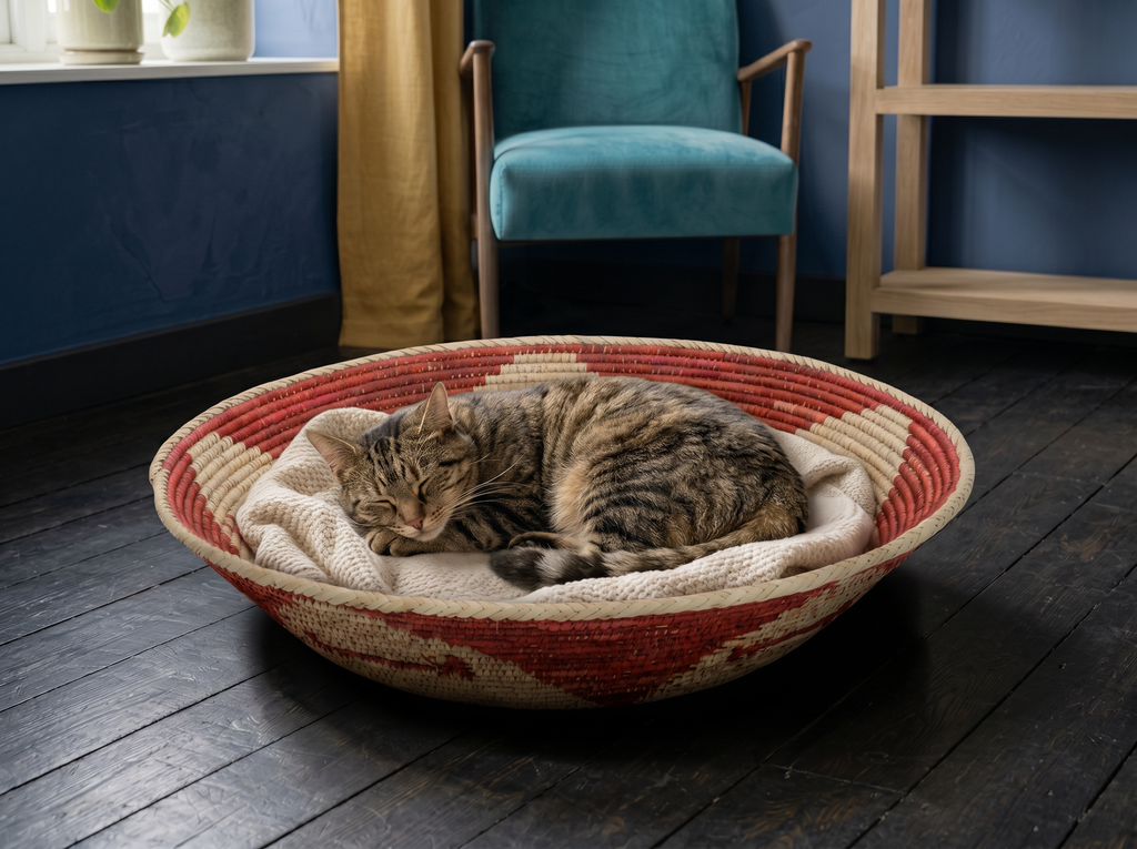 Rose Petal Wind Bowl Basket