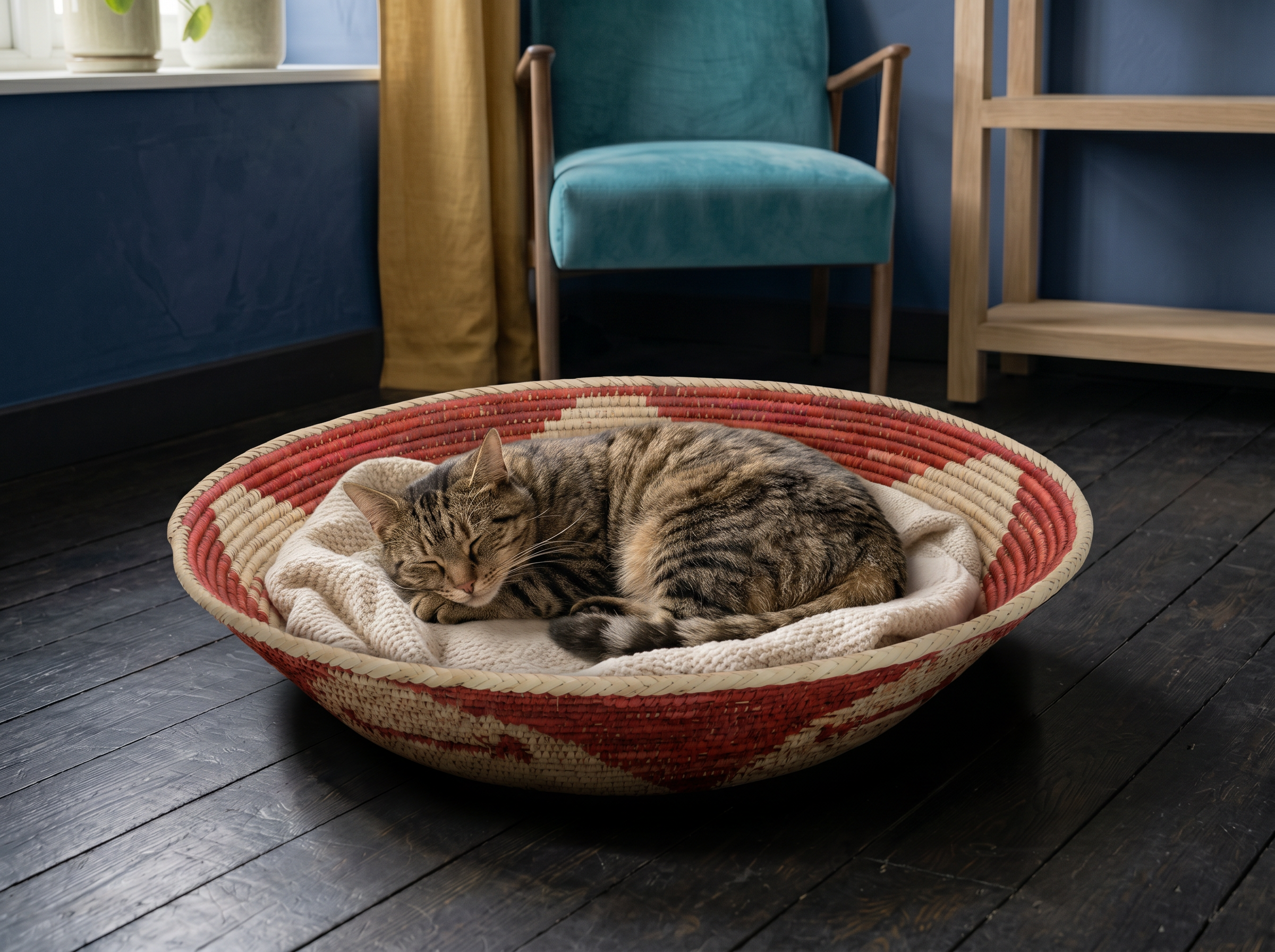 Rose Petal Wind Bowl Basket