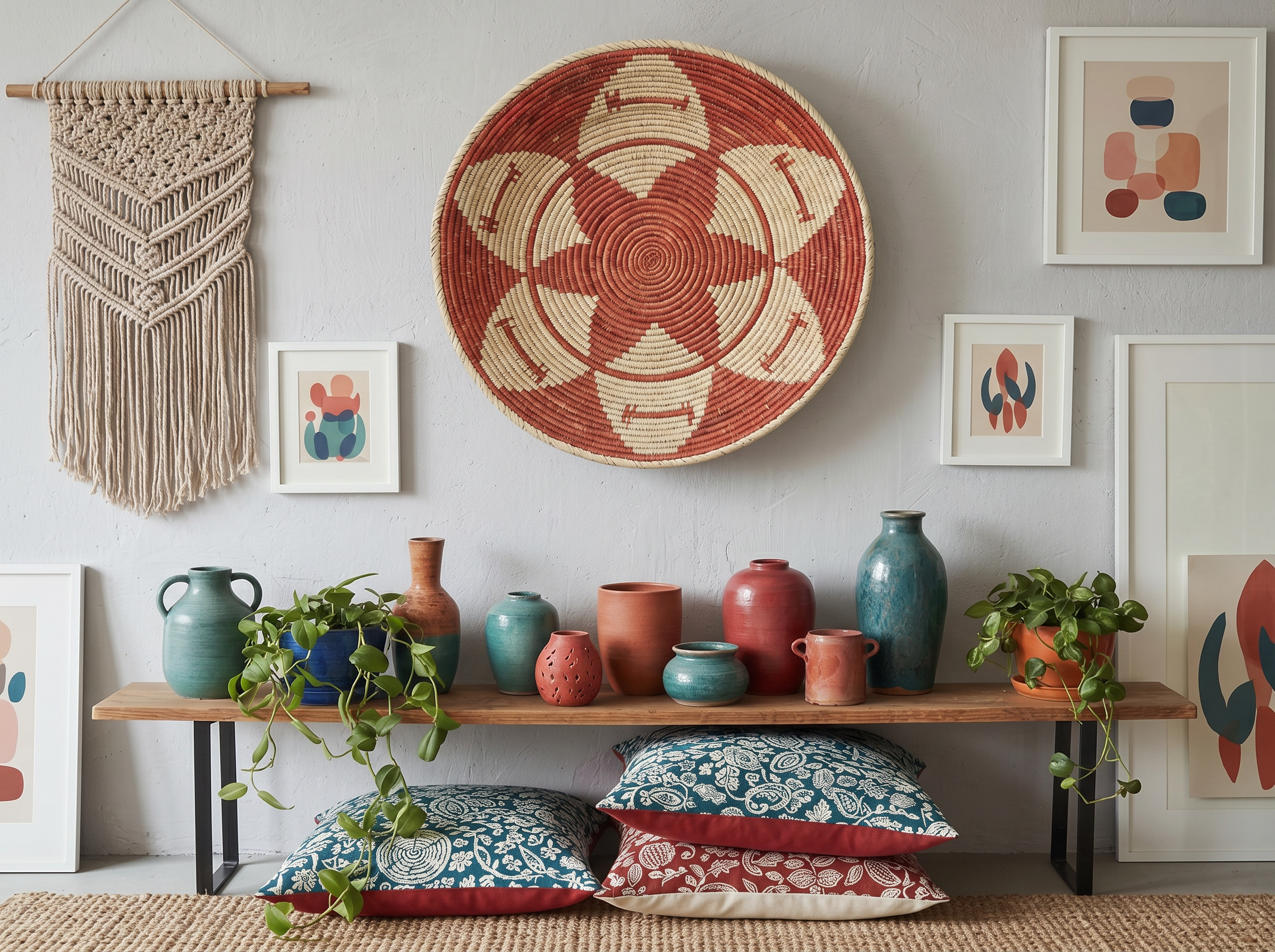 Rose Petal Wind Bowl Basket