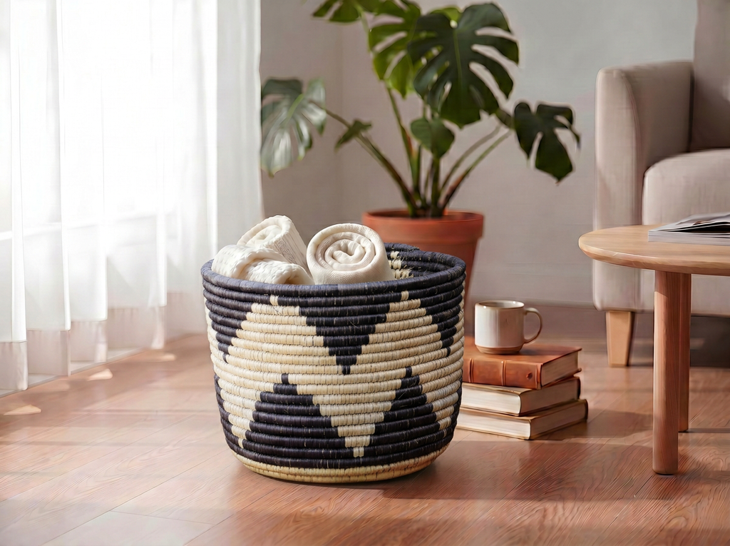 Midnight Arrow Planter Basket