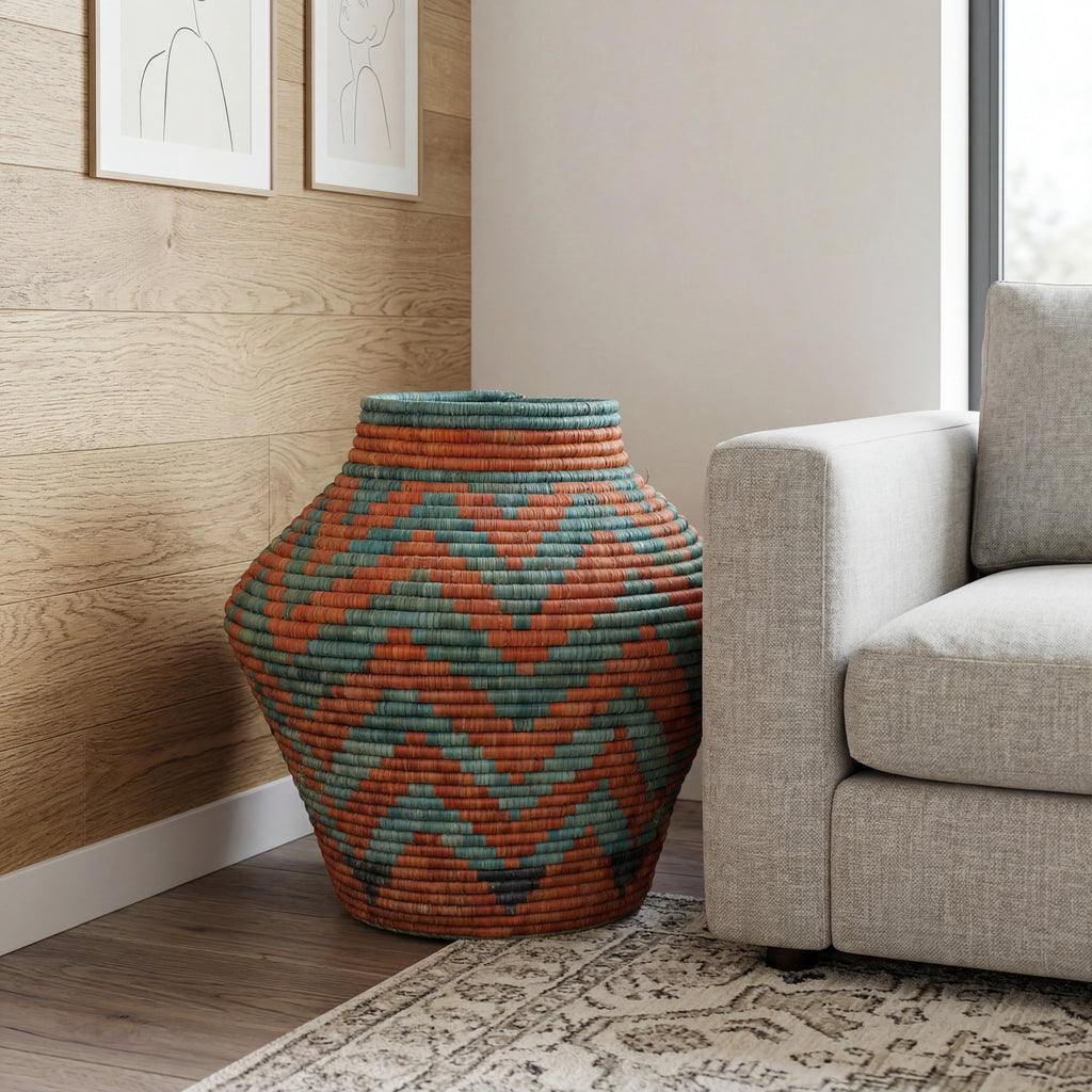 Equal Diamond Potter Vase