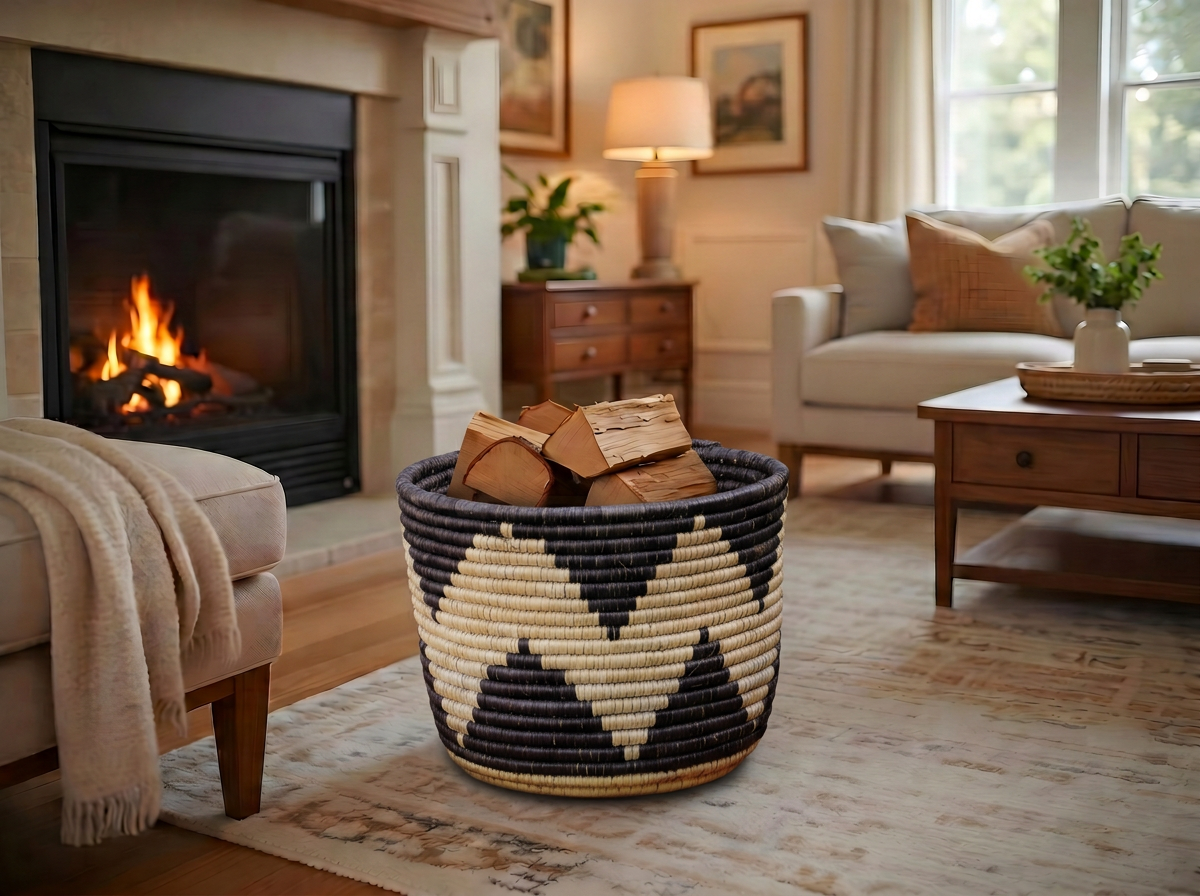 Midnight Arrow Planter Basket