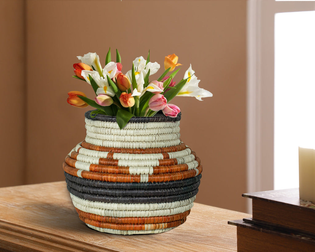 Waves & Rays Vintage Potter Basket - PP-1120-8