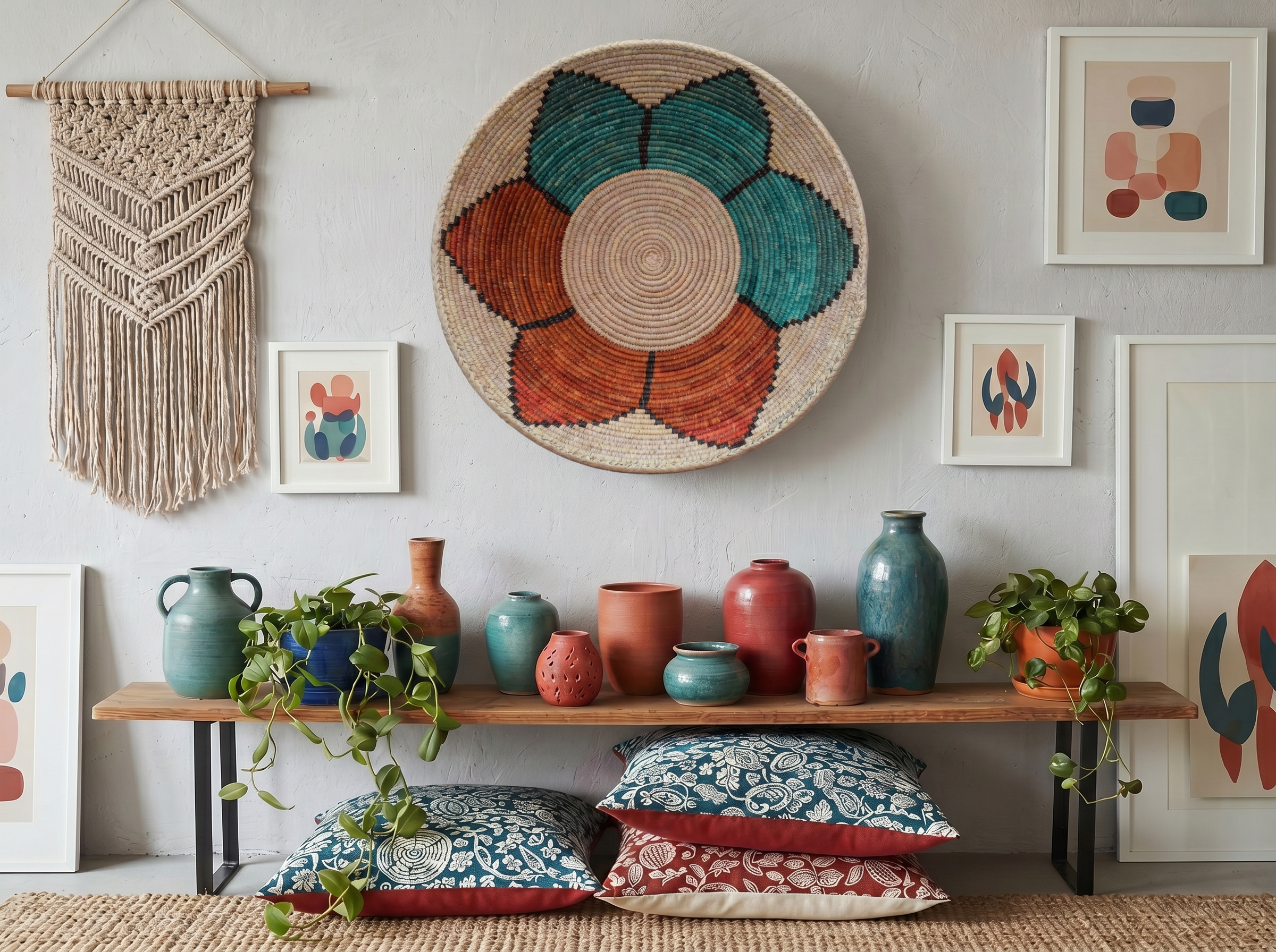 Canyon Bloom Bowl Basket