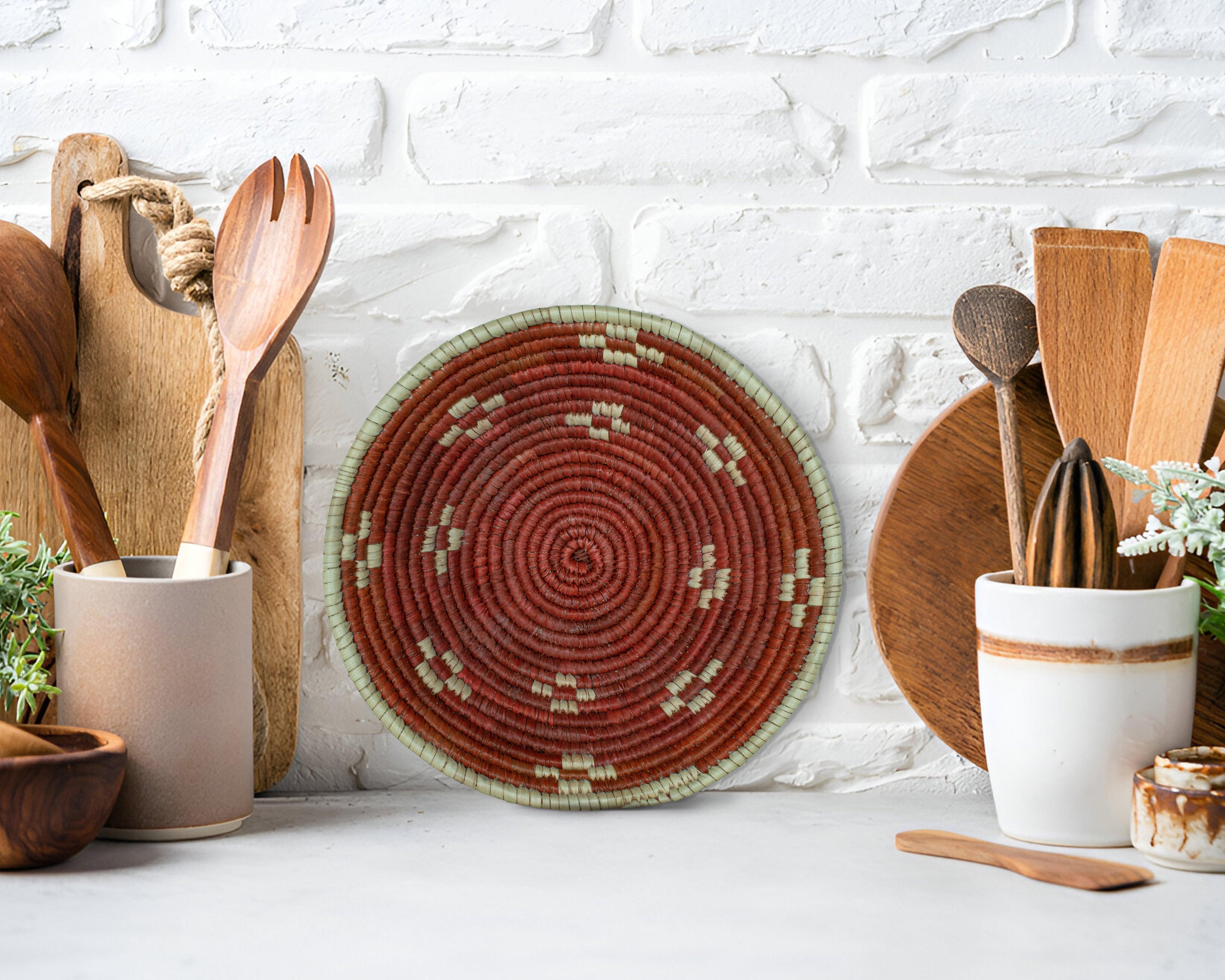 Solaris Red Bowl Basket 8-inch LBW-449-7