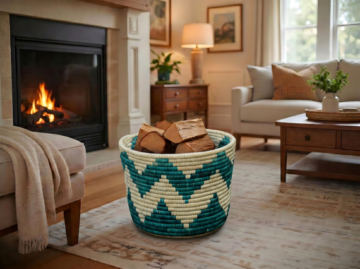 Sea Wave Planter Basket