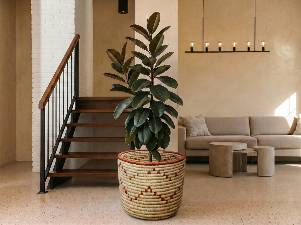 Rustic Trails Planter Basket